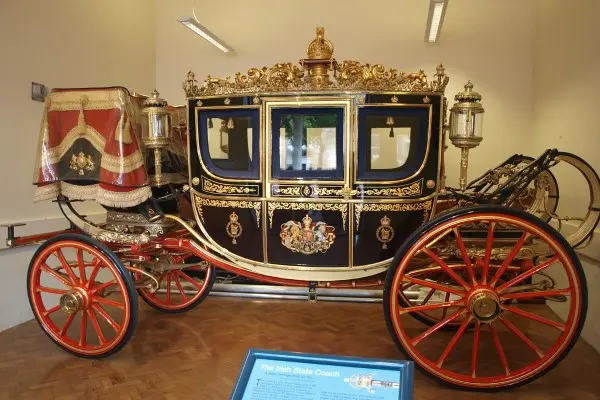 The iconic Gold State Coach