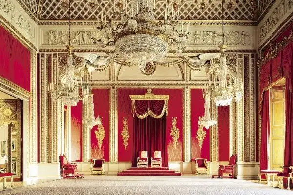 Inside the State Rooms at Buckingham Palace