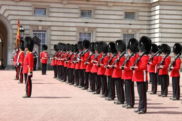 Changing the Guard at Buckinghham Palace