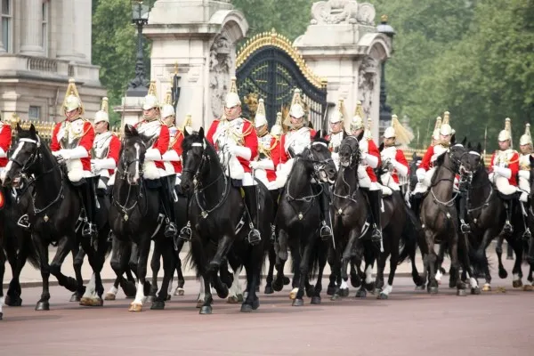 Household Calvery at Buckingham Palace